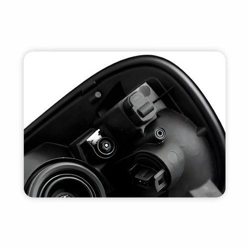 Farol Principal Fiat Uno Fiorino 2022 2023 Máscara Negra Lado Direito Motorista