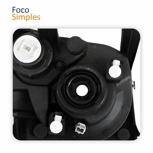 Farol Principal Ford Ecosport 2003 2004 2005 2006 2007 Pisca Âmbar Lado Esquerdo Motorista