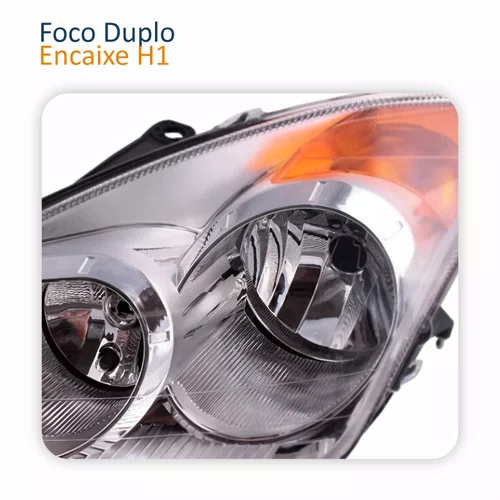 Farol Principal Ford Fiesta 2008 2009 2010 Lado Esquerdo Motorista