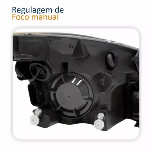 Farol Principal Ford Fiesta 2008 2009 2010 Lado Esquerdo Motorista