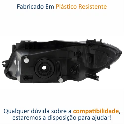 Farol Principal Gm Prisma 2013 até 2016 Lado Direito Passageiro