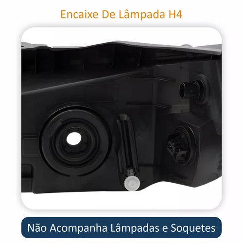 Farol Principal Gm Prisma 2013 até 2016 Lado Direito Passageiro