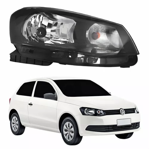 Farol Principal Vw Gol G6 2012 Até 2016 Foco Simples Lado Direito Passageiro
