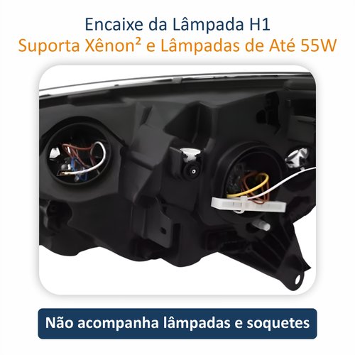 Farol Renault Captur 2017 Até 2021 TYC Com Friso Cromado Lado Direito Passageiro