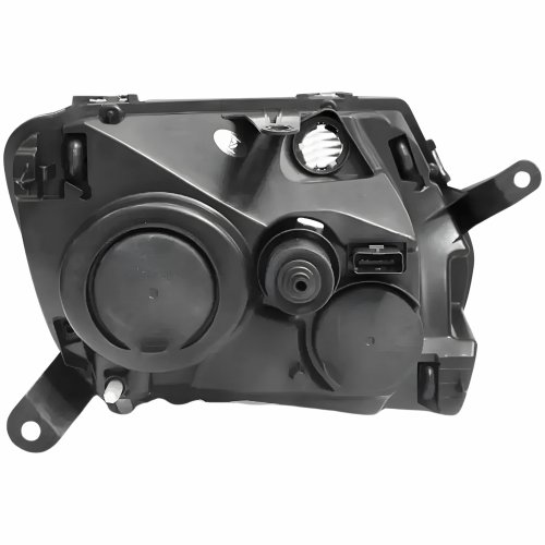 Farol Renault Duster 2010 Até 2014 Máscara Cromada Lado Esquerdo Motorista