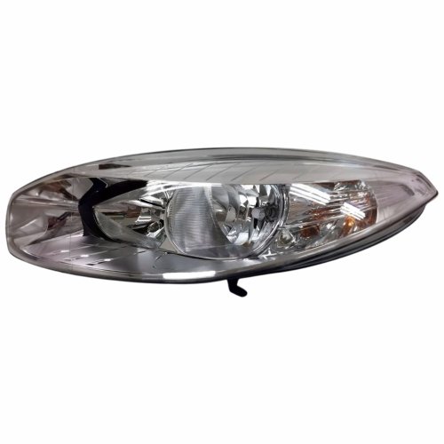 Farol Renault Fluence 2010 Até 2018 Mascara Cromada Sem Projetor Lado Esquerdo Motorista