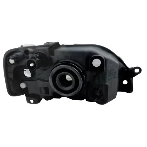Farol Renault Logan 2007 Até 2010 Máscara Cinza Lado Esquerdo Motorista