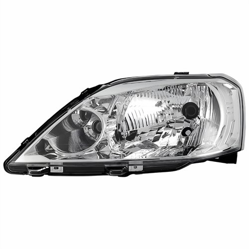 Farol Renault Logan 2011 2012 2013 2014 Máscara Cromada Lado Esquerdo Motorista