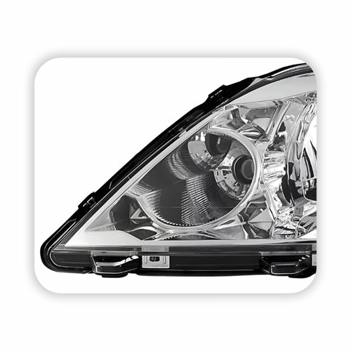 Farol Renault Logan 2011 2012 2013 2014 Máscara Cromada Lado Esquerdo Motorista