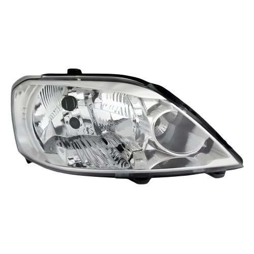 Farol Renault Logan 2011 Até 2014 Máscara Cromada Lado Direito Passageiro