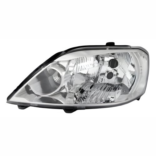 Farol Renault Logan 2011 Até 2014 Máscara Cromada Lado Esquerdo Motorista