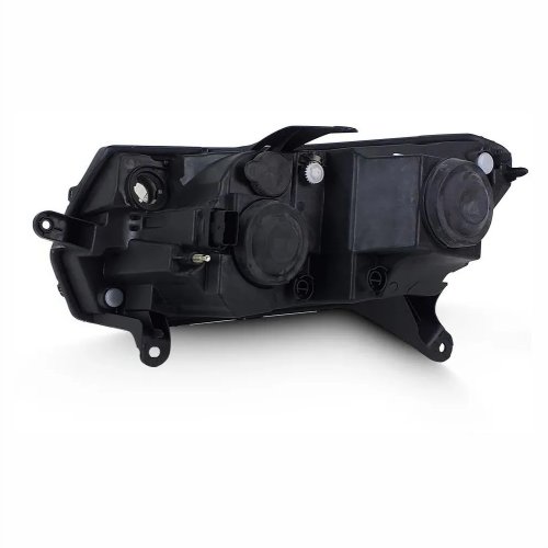 Farol Renault Logan Sandero 2015 até 2019 Máscara Negra Friso Cromado Lado Direito Passageiro