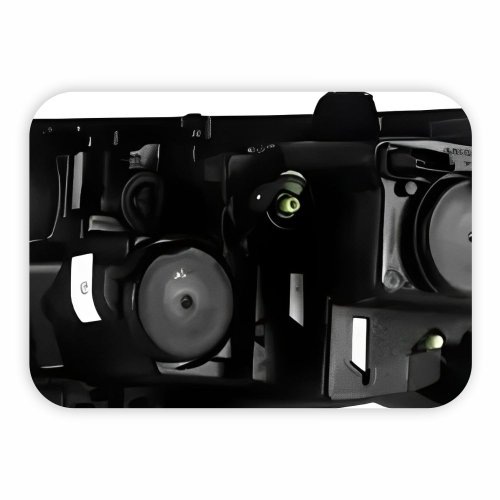 Farol Renault Logan Sandero 2020 2021 2022 Mascara Cromada Com Led Lado Direito Passageiro
