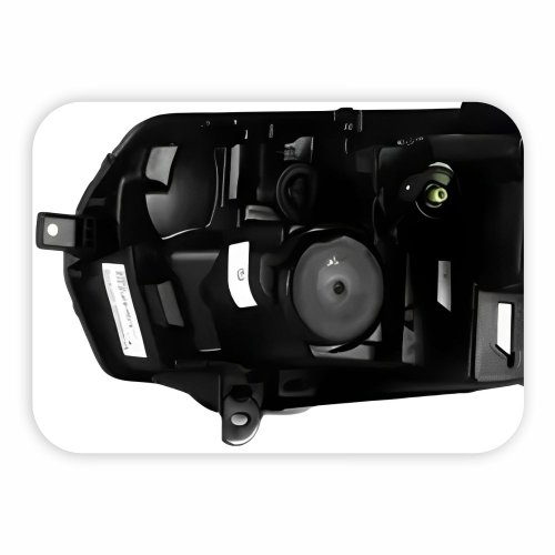 Farol Renault Logan Sandero 2020 2021 2022 Mascara Cromada Com Led Lado Direito Passageiro
