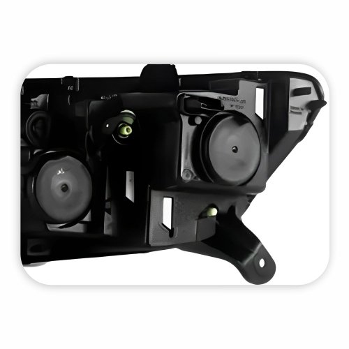 Farol Renault Logan Sandero 2020 2021 2022 Mascara Cromada Com Led Lado Direito Passageiro
