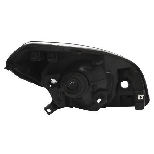 Farol Renault Sandero 2012 Até 2014 Máscara Cinza Lado Esquerdo Motorista