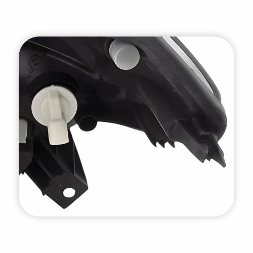 Farol Renault Sandero 2008 2009 2010 2011 Mascara Cromada Lado Direito Passageiro