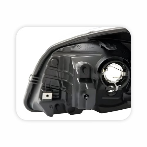 Farol Renault Sandero 2008 Até 2011 Máscara Cinza Lado Direito Passageiro