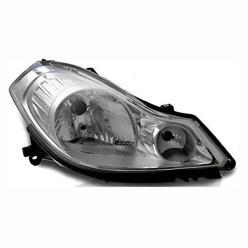 Farol Renault Symbol 2009 2010 2011 2012 2013 Mascara Cromada Lado Direito Passageiro