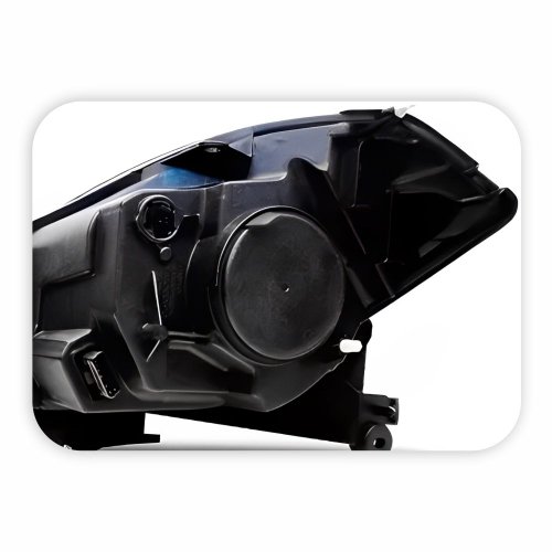Farol Renault Symbol 2009 2010 2011 2012 2013 Mascara Cromada Lado Direito Passageiro