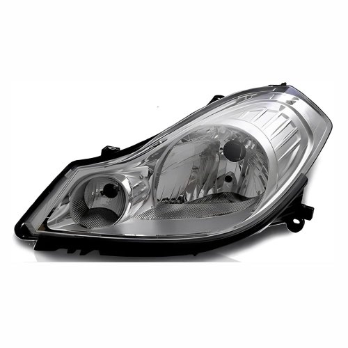 Farol Renault Symbol 2009 2010 2011 2012 2013 Mascara Cromada Lado Esquerdo Motorista