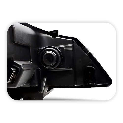 Farol Renault Symbol 2009 2010 2011 2012 2013 Mascara Cromada Lado Esquerdo Motorista