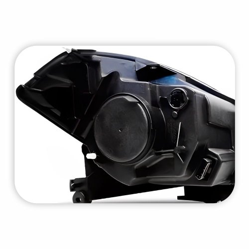 Farol Renault Symbol 2009 2010 2011 2012 2013 Mascara Cromada Lado Esquerdo Motorista
