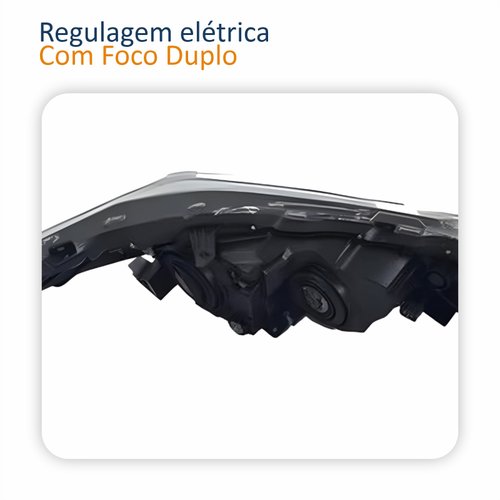 Farol Principal Toyota Corolla Xei 2018 2019 Com Led Lado Esquerdo Motorista
