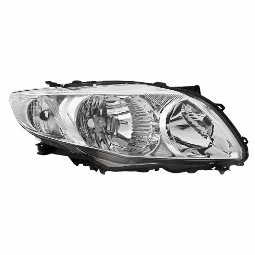 Farol Toyota Corolla 2008 2009 2010 2011 Cromado Lado Direito Passageiro