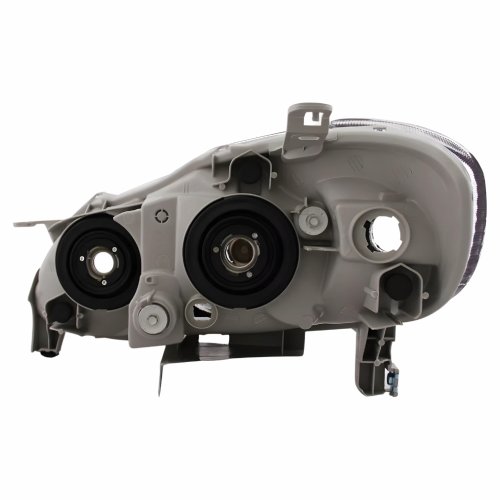 Farol Toyota Corolla Fielder 2003 Até 2008 Máscara Cromada Lado Direito Passageiro