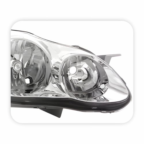 Farol Toyota Corolla Fielder 2003 Até 2008 Máscara Cromada Lado Direito Passageiro