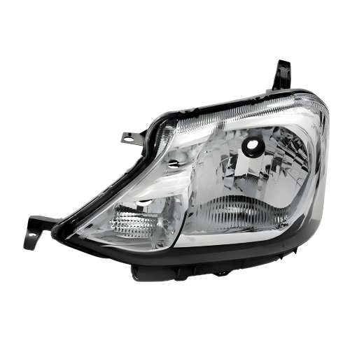 Farol Toyota Etios 2012 Até 2020 Máscara Cromada Carcaça Preta Lado Esquerdo Motorista