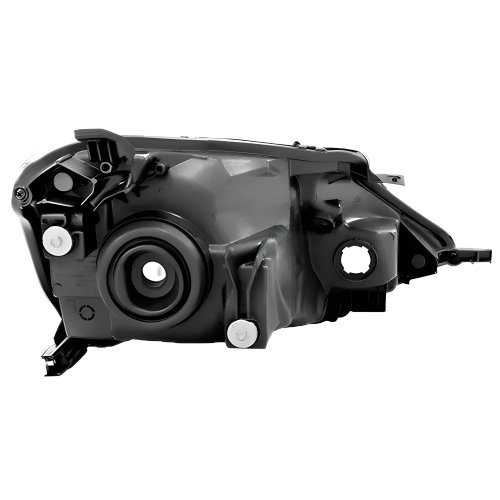 Farol Toyota Etios 2012 Até 2020 Máscara Cromada Carcaça Preta Lado Esquerdo Motorista