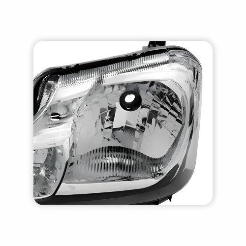Farol Toyota Etios 2012 Até 2020 Máscara Cromada Carcaça Preta Lado Esquerdo Motorista