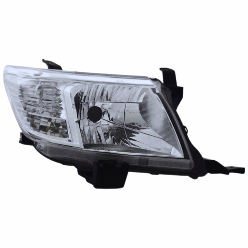 Farol Toyota Hilux Srv 2012 Até 2015 Máscara Cromada Lado Direito Passageiro