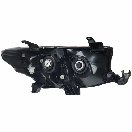 Farol Toyota Hilux Sw4 2009 2010 2011 Mascara Cromada Lado Esquerdo Motorista