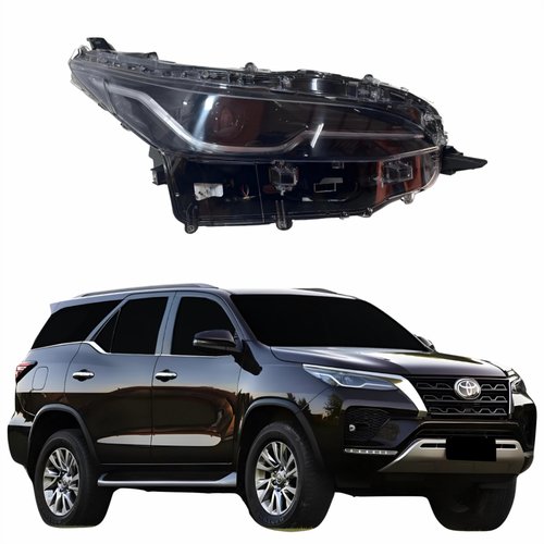Farol Toyota Hilux Sw4 Diamond 2024 2025 Com Led Lado Direito Passageiro Original