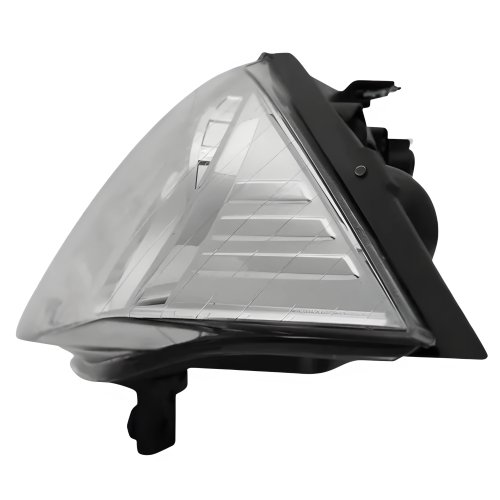 Farol Vw Bora 2007 Até 2012 Máscara Cromada Lado Esquerdo Motorista