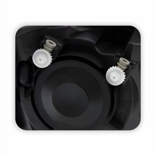Farol Vw Crossfox 2011 Até 2014 Máscara Negra Lado Esquerdo Motorista