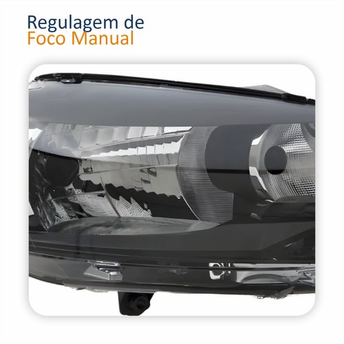Farol Principal Volkswagen Fox 2011 2012 2013 2014 Foco Simples Lado Direito Passageiro