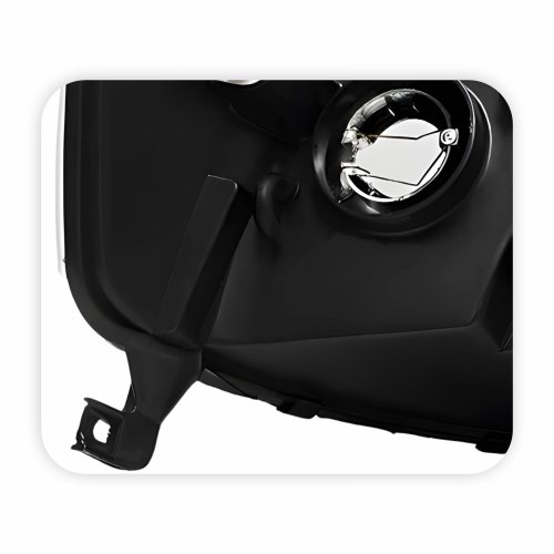 Farol Vw Fox 2003 Até 2009 Crossfox 2005 Até 2010 Spacefox 2005 Até 2009 Foco Simples Mascara Cromada Lado Esquerdo Motorista