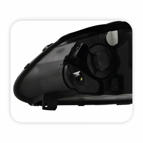 Farol Vw Fox 2008 Até 2010 Máscara Cromada Lado Direito Passageiro