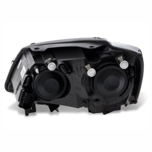 Farol Vw Fox Spacefox Crossfox 2011 Até 2014 Máscara Negra Lado Direito Passageiro