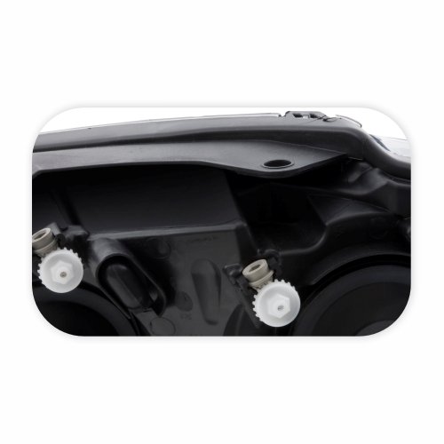 Farol Vw Fox Spacefox Crossfox 2011 Até 2014 Máscara Negra Lado Direito Passageiro