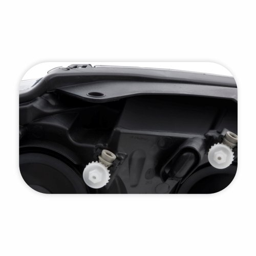 Farol Vw Fox Spacefox Crossfox 2011 Até 2014 Máscara Negra Lado Esquerdo Motorista