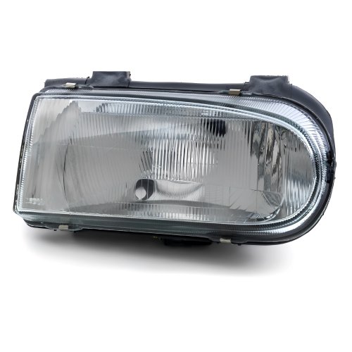 Farol Vw Gol Bola Saveiro Parati G2 1995 Até 2000 Máscara Cromada Lado Direito Passageiro