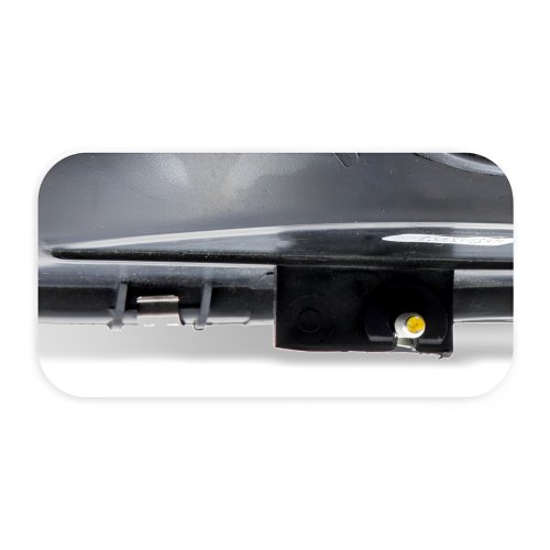 Farol Vw Gol Bola Saveiro Parati G2 1995 Até 2000 Máscara Cromada Lado Direito Passageiro