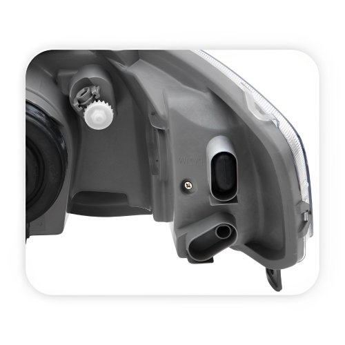 Farol Vw Gol G4 2005 Até 2008 Parati G4 2005 Até 2012 Saveiro G4 2005 Até 2009 Mascara Cromada Lado Direito Passageiro