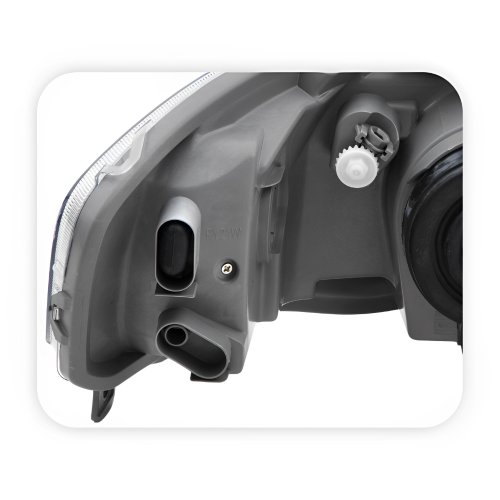 Farol Vw Gol G4 2005 Até 2008 Parati G4 2005 Até 2012 Saveiro G4 2005 Até 2009 Mascara Cromada Lado Esquerdo Motorista