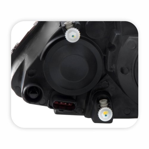 Farol Vw Gol Voyage G5 2009 Até 2012 Saveiro G5 2009 Até 2013 Máscara Cromada Lado Direito Passageiro